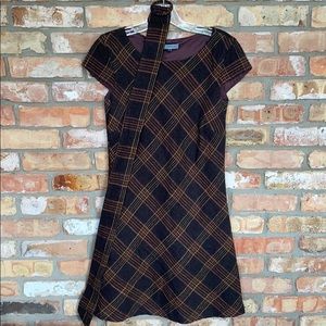 Tweed skater dress